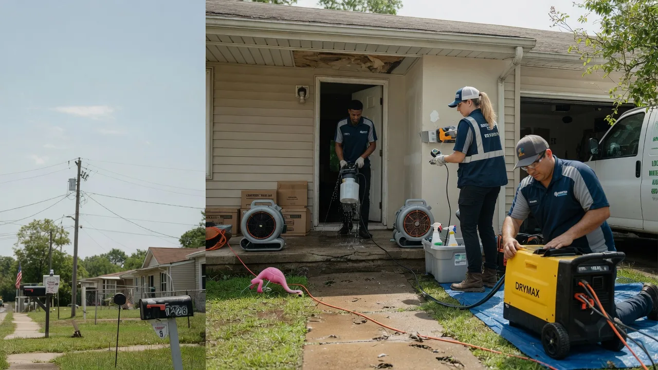 Storm Damage Water Removal in Girard, KS near me